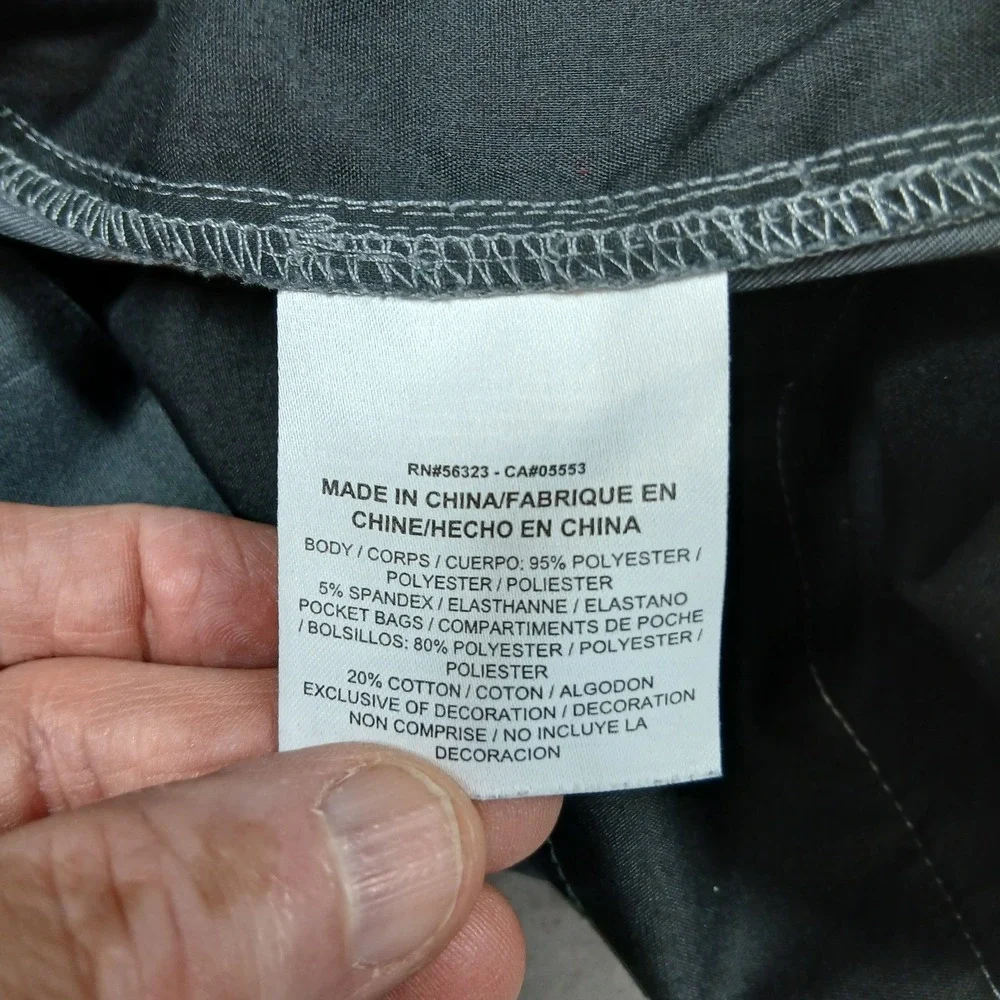 Nike Golf‎ Dri-FIT Pants Mens 36 Gray Performance Stretch